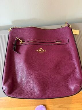 Coach Pebbled Leather Crossbody bag